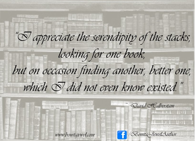 Quote on looking for a good book.